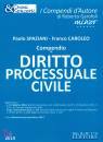 SPAZIANI - CAROLEO, Compendio di diritto processuale civile