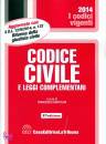 BARTOLINI FRANCESCO, Codice civile e leggi complementari