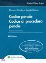 FIANDACA - GIARDA, Codice penale codice di procedura penale