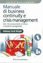 WRIGHT ANTONY, Manuale di business continuity e crisis management