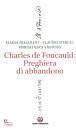 FREGOLENT - STERCAL, Charles de Foucauld Preghiera di abbandono