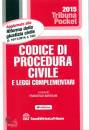 BARTOLINI FRANCESCO, Codice di procedura civile e leggi complementari