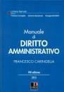 CARINGELLA FRANCESCO, Manuale di diritto amministrativo