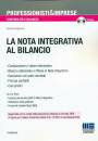 SERGIACOMO ANDREA, La nota integrativa al bilancio