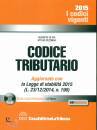 DI DIO - PEZZINGA, Codice tributario 2015