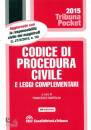 BARTOLINI FRANCESCO, Codice di procedura civile Leggi complementari
