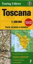 TOURING EDITORE, Toscana. Carta stradale 1:200.000 VE