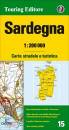 immagine di Sardegna Carta stradale 1:200.000