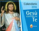 CALENDARIO, Ges confido in Te 2016 - calendario a strappo