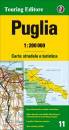 immagine di Puglia. Carta stradale 1:200.000