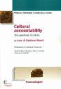 MONTI STEFANO, Cultural accountability Una questione di cultura