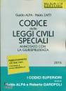 ALPA - ZATTI, Codice delle leggi civili speciali