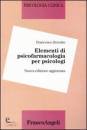 ROVETTO FRANCESCO, Elementi di psicofarmacologia per psicologi