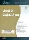 CENTRO STUDI FISCALE, La legge di stabilit 2016