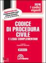 BARTOLINI - SAVARRO, Codice di procedura Civile e leggi complementari