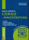 GAROFOLI ROBERTO, Corso di magistratura - Penale