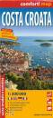 immagine di Costa croata 1:300.000 Carta Stradale e turistica