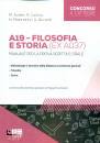 AUTIERI - CALVINO -., Filosofia e storia A19 (ex A037)