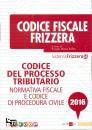 FRIZZERA, Codice del processo tributario