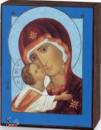immagine di Tavola icona Madonna Bambino sampa su legno