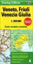TOURING CLUB T.C.I., Veneto Friuli Venezia Giulia  1:200.000
