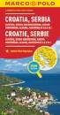 immagine di Croazia Serbia Slovenia carta 1:800.000