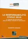 immagine di La responsabilit civile 2016