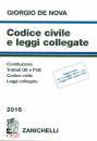 DE NOVA GIORGIO, Codice civile e leggi collegate