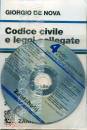 DE NOVA GIORGIO, Codice civile e leggi collegate + CD