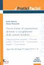 MASCIA - PERUZZINI, Nuove forme di separazione divorzio ....