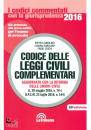 DUBOLINO COSTA, Codice delle leggi civili complementari