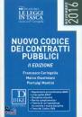 CARINGELLA - MANTINI, Nuovo codice del contratti pubblici