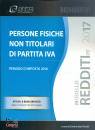 CENTRO STUDI FISCALI, Persone fisiche non titolari di partita 2017