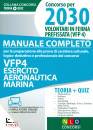NEL DIRITTO, 2030 volontari in ferma prefissata VFP4 Manuale
