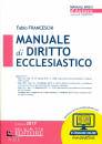 FRANCESCHI FABIO, Manuale di diritto ecclesiastico
