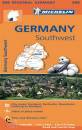 immagine di Germania sud ovest carta 11545 1:300.000