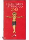 AA.VV., Calendario liturgico 2018