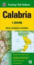 immagine di Calabria Carta stradale e turistica  1:200.000 VE