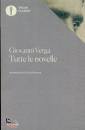 VERGA GIOVANNI, Tutte le novelle