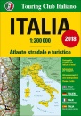 TOURING CLUB, Atlante stradale Italia 1:200.000 2018