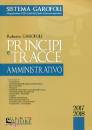 GAROFOLI ROBERTO, Principi e tracce di Amministrativo