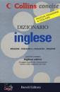 COLLINS, Dizionario Inglese-Italiano Ita.-Ing. concise