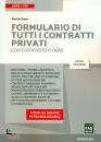 GUZZI DAVIDE, FORMULARIO DI TUTTI I CONTRATTI PRIVATI