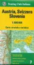 immagine di Austria Svizzere Slovenia  1:800.000