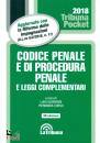 ALIBRANDI - CORSO, Codice penale e di procedura penale 2018 pocket
