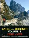 immagine di Anelli nelle Dolomiti vol 1 EBIKE e MTB