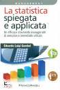 GAMBEL EDOARDO LUIGI, La statistica spiegata e applicata