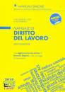 DEL GIUDICE - IZZO, Manuale di diritto del lavoro