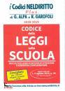 CORBETTA FEDERICA G., Codice delle leggi sulla scuola