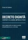 DE STEFANIS CINZIA, Decreto dignit�